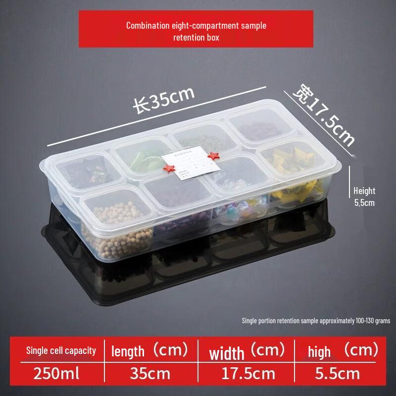 Multi-Compartment Food Sample & Fresh-keeping Box