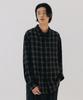 BLANKROOM Check Shirt_Haze Brown