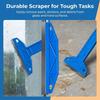 Stainless Steel Wallpaper Cutter Scraper Tool Multifunction Cleaning Trowel Plastic Handle