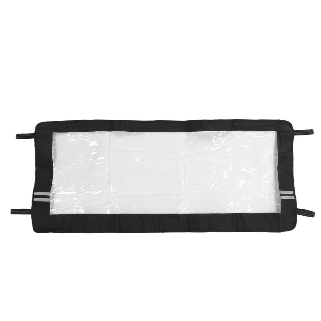ATV Zachte Achterruit Winddicht Vervanging voor Polaris Ranger XP 900 2013 2019 Winter Winddicht Zacht PVC Achter