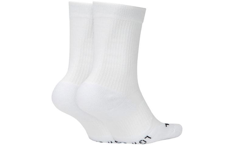 Nike Court Multiplier Cushioned Tennis Crew Socks 2 Pairs SK0118-100