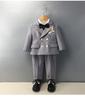 Jungen Anzug Frühling/Herbst: Erste Geburtstagsfeier Baby Formelle Kleidung, Britischer Stil Pageboy, Hochzeitsgast, Aufführungskostüm