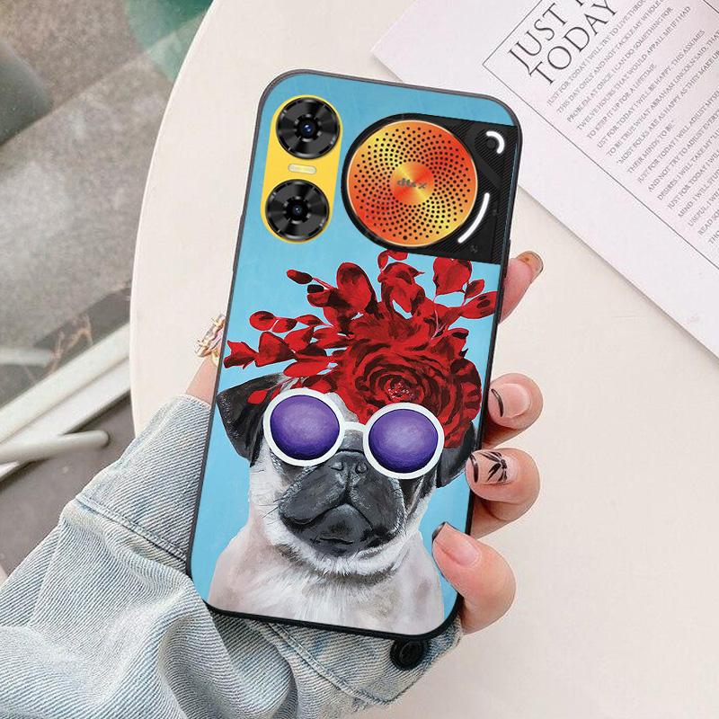 For ZTE nubia Music 2 Phone Case astronaut Silicone Camera Protection Back Cover For ZTE nubia Music 2 Music2 Funda Coque Capa