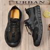 Fashion New Men's Beach Walking Shoes Outdoor Hiking Shoes Sports Anti Slip Casual Footwear Mesh Breathable Hiking Leisure Running Flats