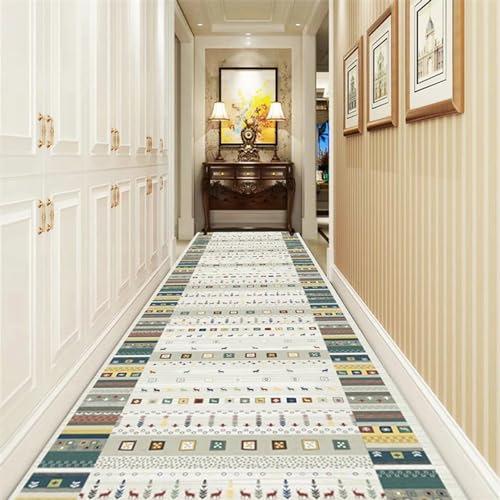 Home Living Room Hallway Persian Style Carpet Hallway Foyer Home Washable Entrance Carpet
