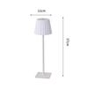 Modern LED CordlessTable Lamp 3 Level Brightness Night Light Touch Dimmable Desk Light For Coffee Table Living Room Bedroom