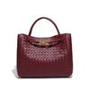Vintage-Taschen mit großem Fassungsvermögen, handgewebte Damentaschen, Pendler-Tasche, stilvolle, lässige Schulter-Crossbody-Tasche