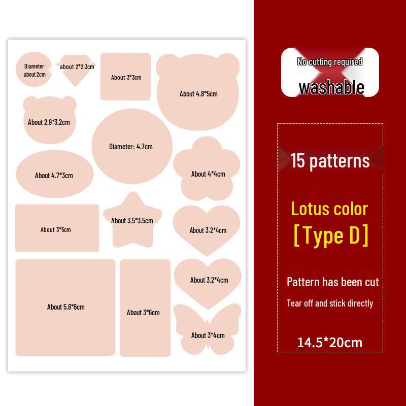 16-Color Self-Adhesive Seamless Repair Patch for Clothes and Jackets