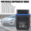 Mini Trådlös Bluetooth 4.0 Diagnostisk Scanner Bilreparationsverktyg ELM327 V1.5 OBD2 Scanner Bilkodläsare Bil OBD II