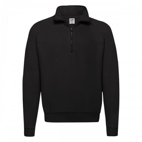 FRUIT OF THE LOOM Men's Classic Zip Neck Sweatshirt