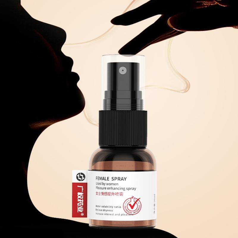 Nytelsesfremmende spray Orgasmefremmende spray for kvinner