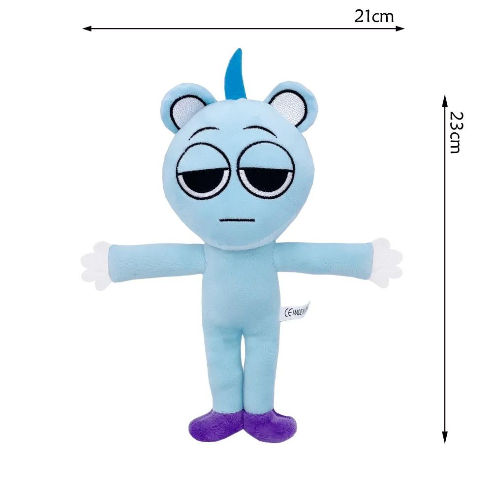 Sprunki Plyšové hračky Sprunki Plyšová panenka Sprunki Hra Kreslený polštář Dětské narozeninové dárky Vycpané panenky Vánoční dárek