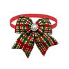 50/100pcs Christmas Pet Dog Bow Ties Puppy Collar Pearl Style Dog Bow Tie Puppy Collar for Small Dog Cat Grooming Products