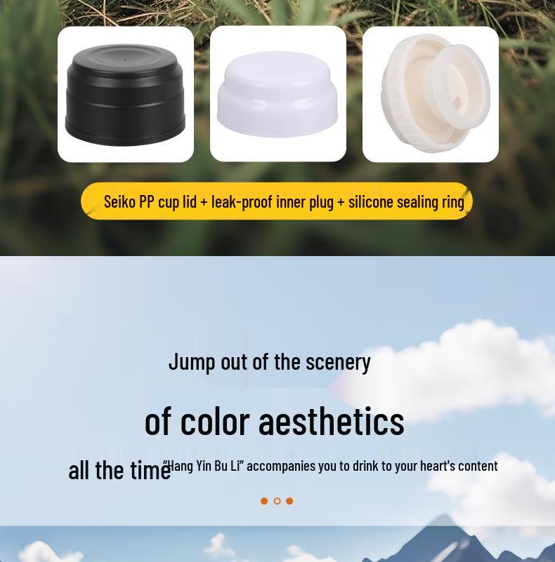 Hervidor de Viaje Aislado de Acero Inoxidable 304 - Botella de Agua Portátil de Gran Capacidad para Acampada al Aire Libre.