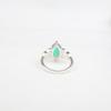 Chrome Diopside Gemstone 925 Sterling Silver Boho Jewelry Ring For Birthday Gift CZR-5-9
