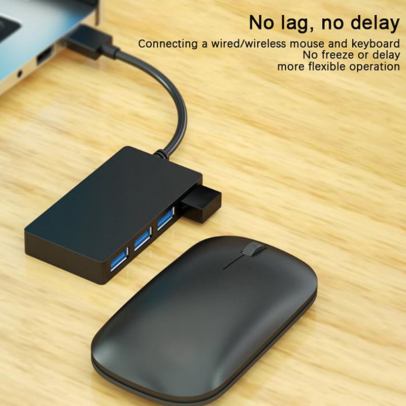 Usb Hub Usb 3.0 4 Port Type C Hub High Speed Data Cable Convertor Adapter