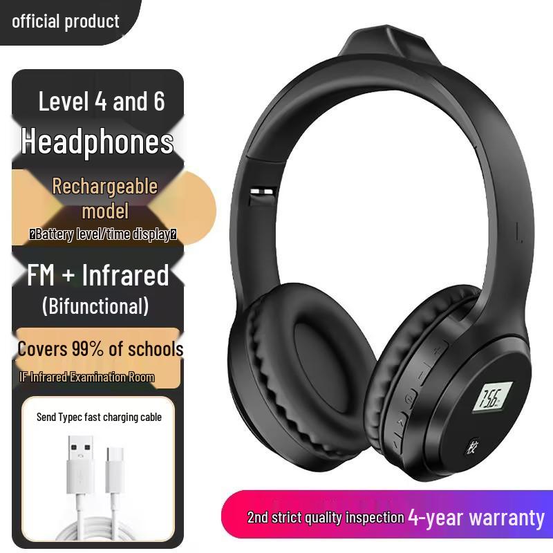 "Source English Listening Headphones: Wireless FM for Levels 4 & 6"