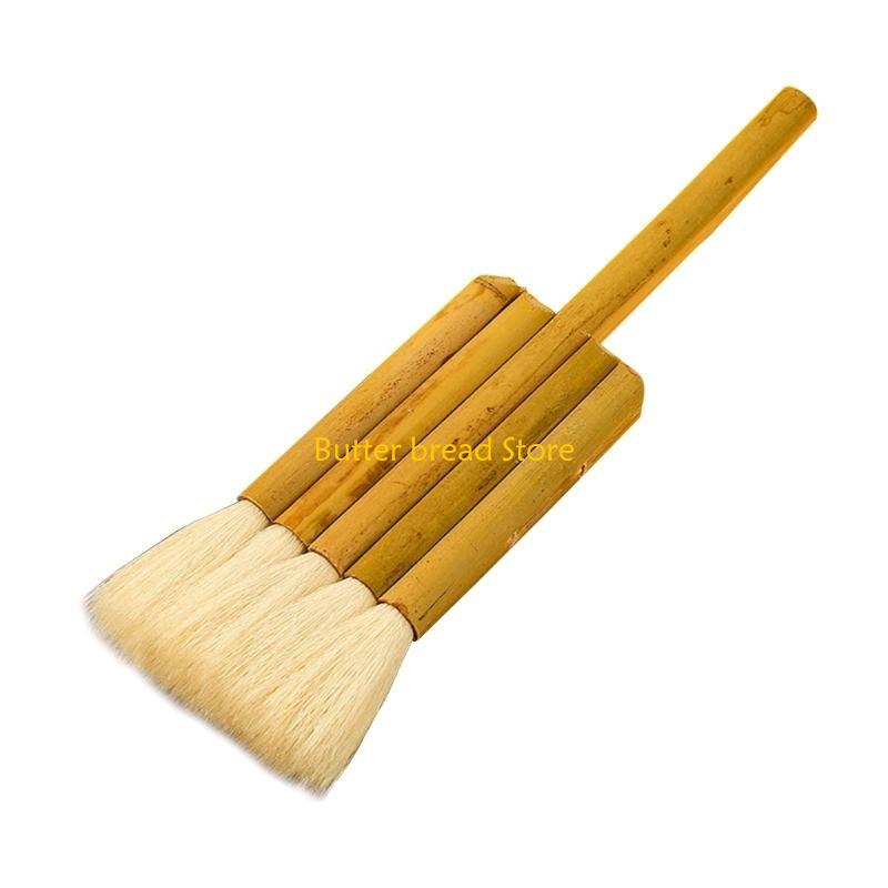 W89C Hake Brush 3/4/5/6/7 Tubes Sheep Hair Painting Brush for Pottery Ceramic
