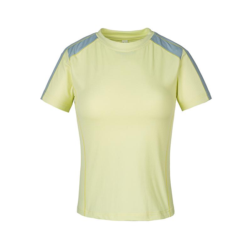 Camiseta Deportiva Casual de Verano, Ropa de Secado Rápido, Camiseta de Manga Corta para Senderismo al Aire Libre en Verano para Mujer
