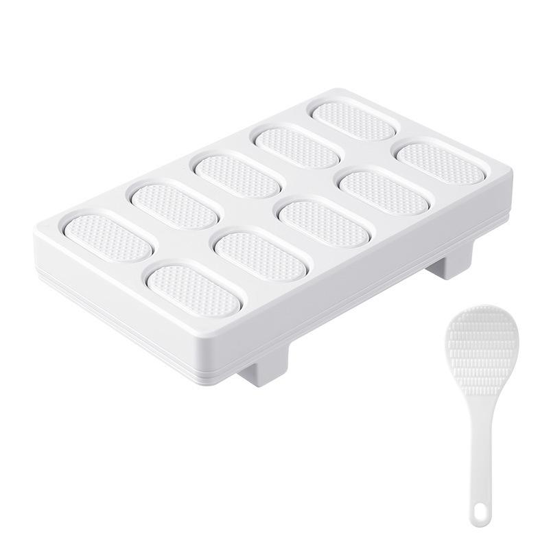 Sushi Press Mold Rectangular Musubi Maker Press 10 In 1 Mini Japanese Onigiri Sushi Nigiri Rice Ball Mold Diy Sushi Maker Kit
