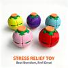 Mingiuță Fidget Imprimată 3D, de Rotit prin Apăsare, Click, Deformabilă, Spinner Fidget Ball, Rotație Lină, Jucărie Senzorială pentru Ameliorarea Stresului