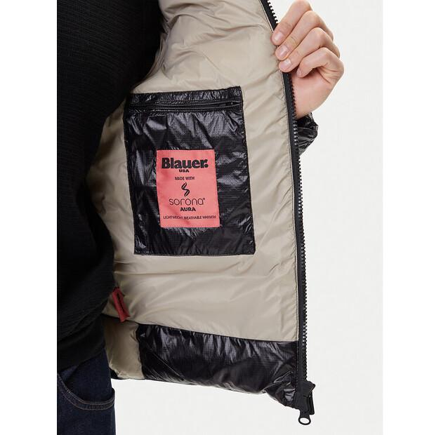 Mid-season Jacket Blauer 25WBLUC02079, Black, Standard Fit