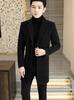 Men's Winter Slim Fit Wool Coat with Stylish Lapel
