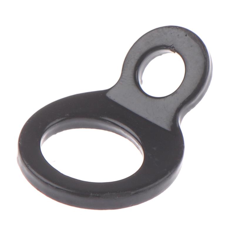 1 Pair Carbon Steel Tie Down Strap Rings For Motorcycle Dirt Bike Atv Utv