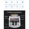 220V Magnetic Purple Light Portable Foreign Currency Counting Machine Multi Country  Verification