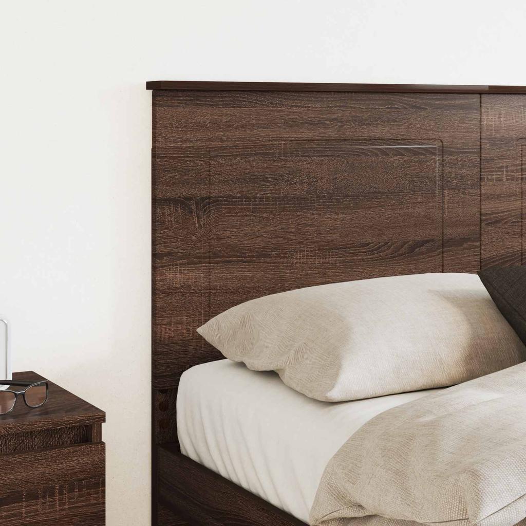 Headboard Brown Oak Effect 100 cm Particleboard