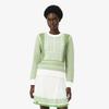 Women's Tennis Court Jacquard Sweater AF9867-56G4IN