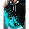 Übergroßer lässiger Kapuzenpullover