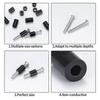 200Pcs Black Nylon Standoff Spacer Set, Insulation Column Standoff Spacer Durability Spacers For Electronics DIY Project