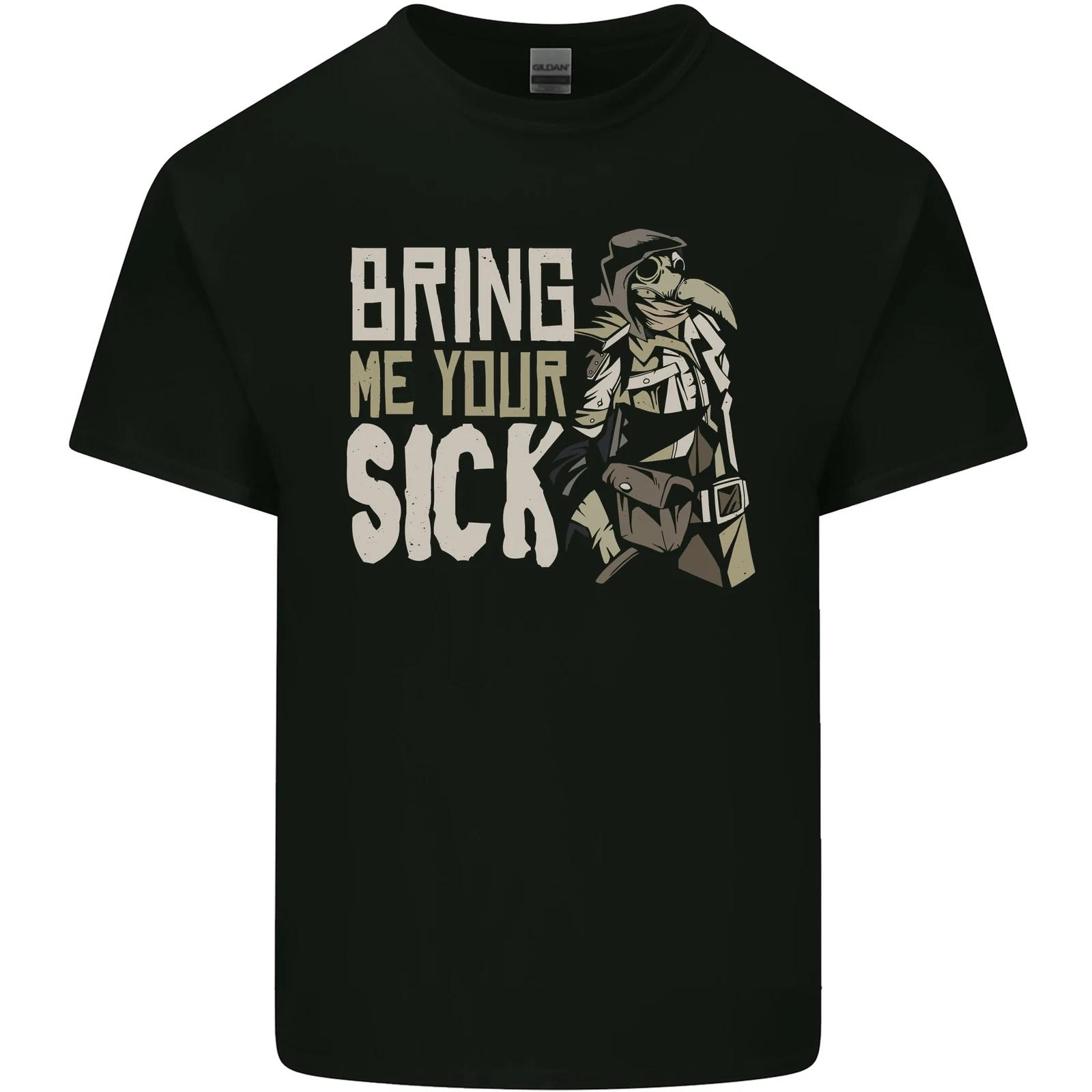 

Bring Me Your Sick Plague Doctor Kids T-Shirt Childrens 2XL