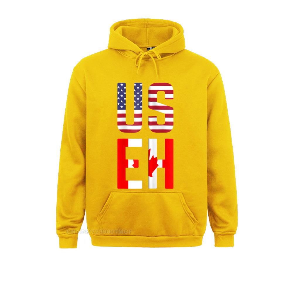 

USEH Америка Канада Флаг Забавный Американский Канадский Новинка Толстовка С Капюшоном На Молнии Для Женщин Обычные Осенние Толстовки Скидка Капюшоны XL