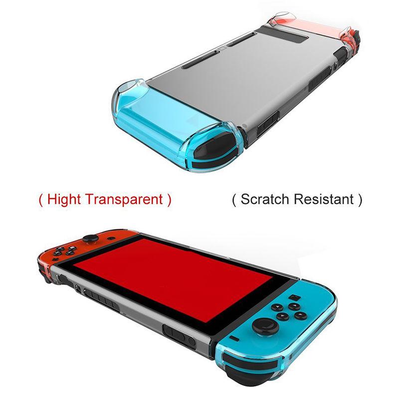 Transparente Schutzhülle für Nintendo Switch gegen Staub