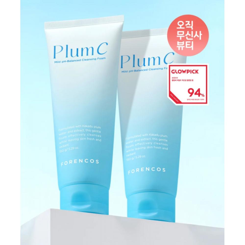 

Forencos [2pack] Plum Sea Mild Mild Cleansing Foam Plum Sea Mild Mild Acidic Cleansing Foam 1+1