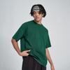 Reebok Fashionable Loose Fit Knit Round Neck Short Sleeve T-Shirt With Letter Print On The Back Unisex T-Shirts Dark-Green 24SRM411UGL1