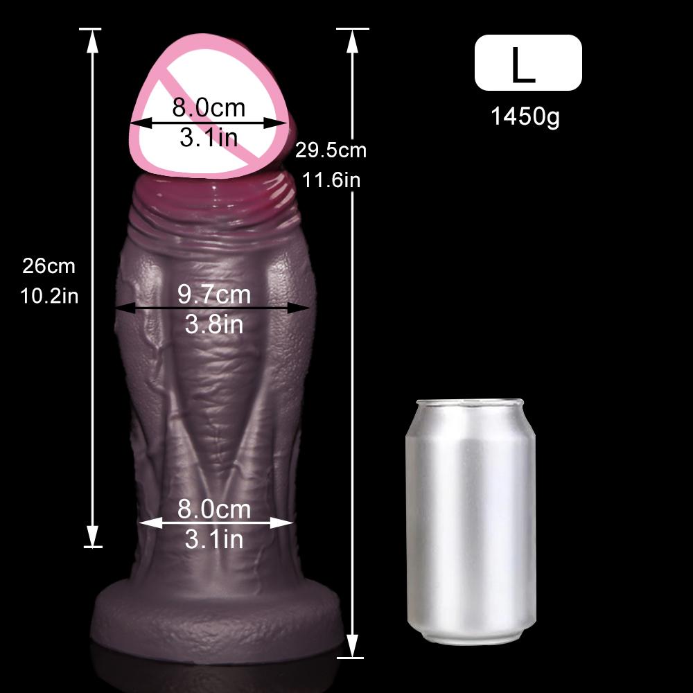 52-97mm Huge Anal Dildos for Women Men Sex Toys Silicone Realistic Dildo Butt Plug Consolador Thick Dick 18+ Sex Shop Big Penis
