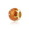 Perline Charm Oro Scintillante Pendenti Originali Europei Snake Fit Bracciale in Rame Collana Perline Per Gioielli Fai da Te Regalo Donna