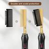 Wet and Dry Electric Heating Copper Comb - Straightening, Perming, Curling Iron Hairdressing Tool