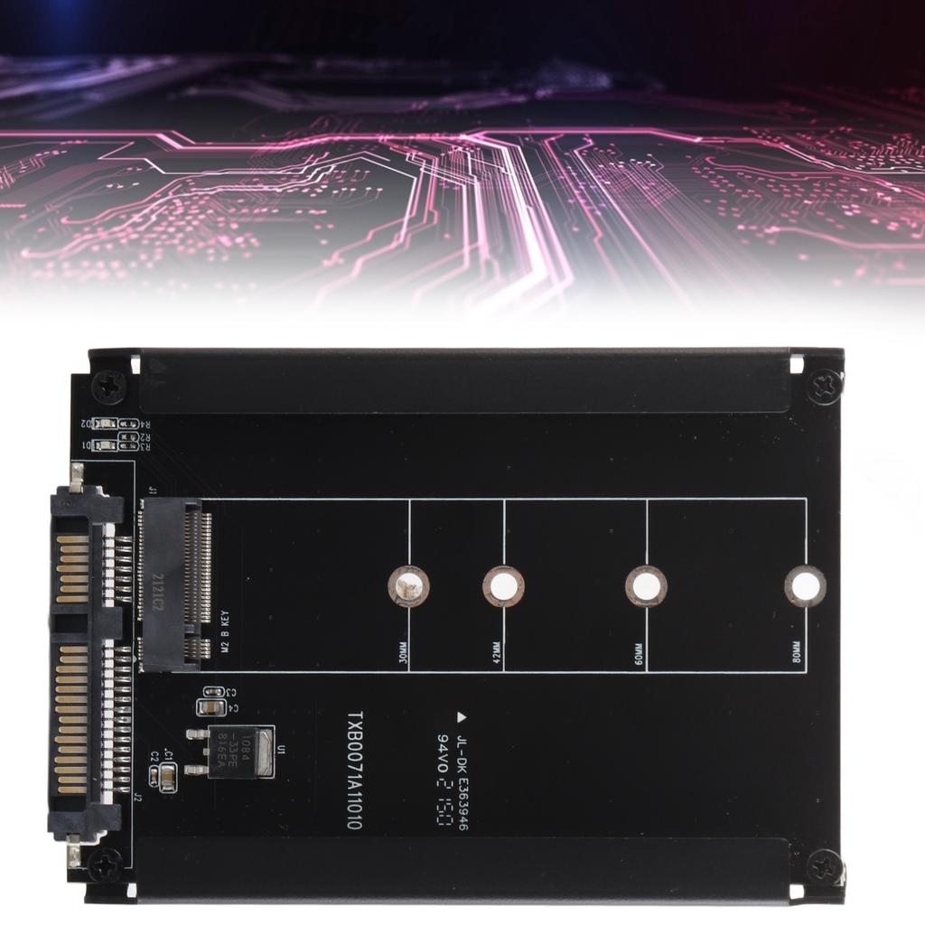 Conversion Card M.2 To SATA3.0 Expansion Bkey Adapter SSD Solid State Drive Interface