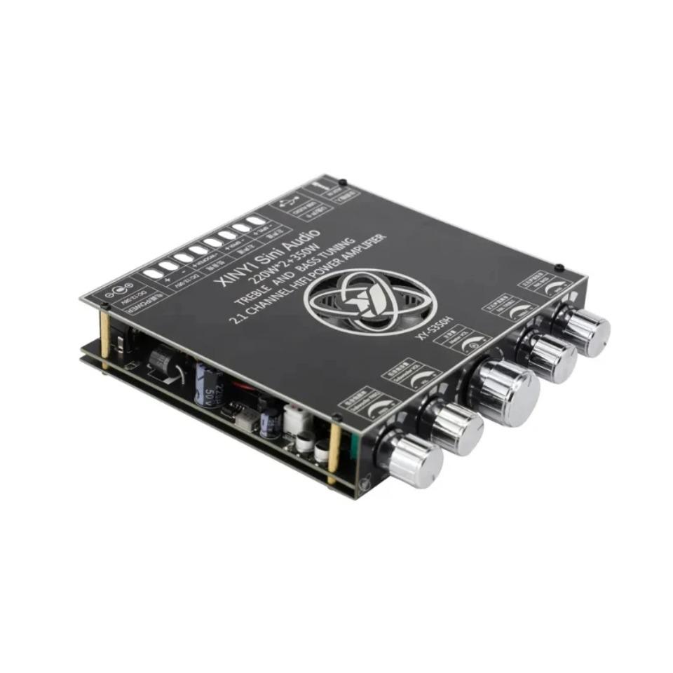 S350H TPA3251D2 Bluetooth 5.0 Amplifier Board 2.1 Channel Power Audio Stereo Subwoofer 220WX2+350W TREBLE Bass AMP