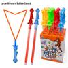 46CM Western Bubble Wand: Colorful Bubble Sword with Solution for Summer Fun