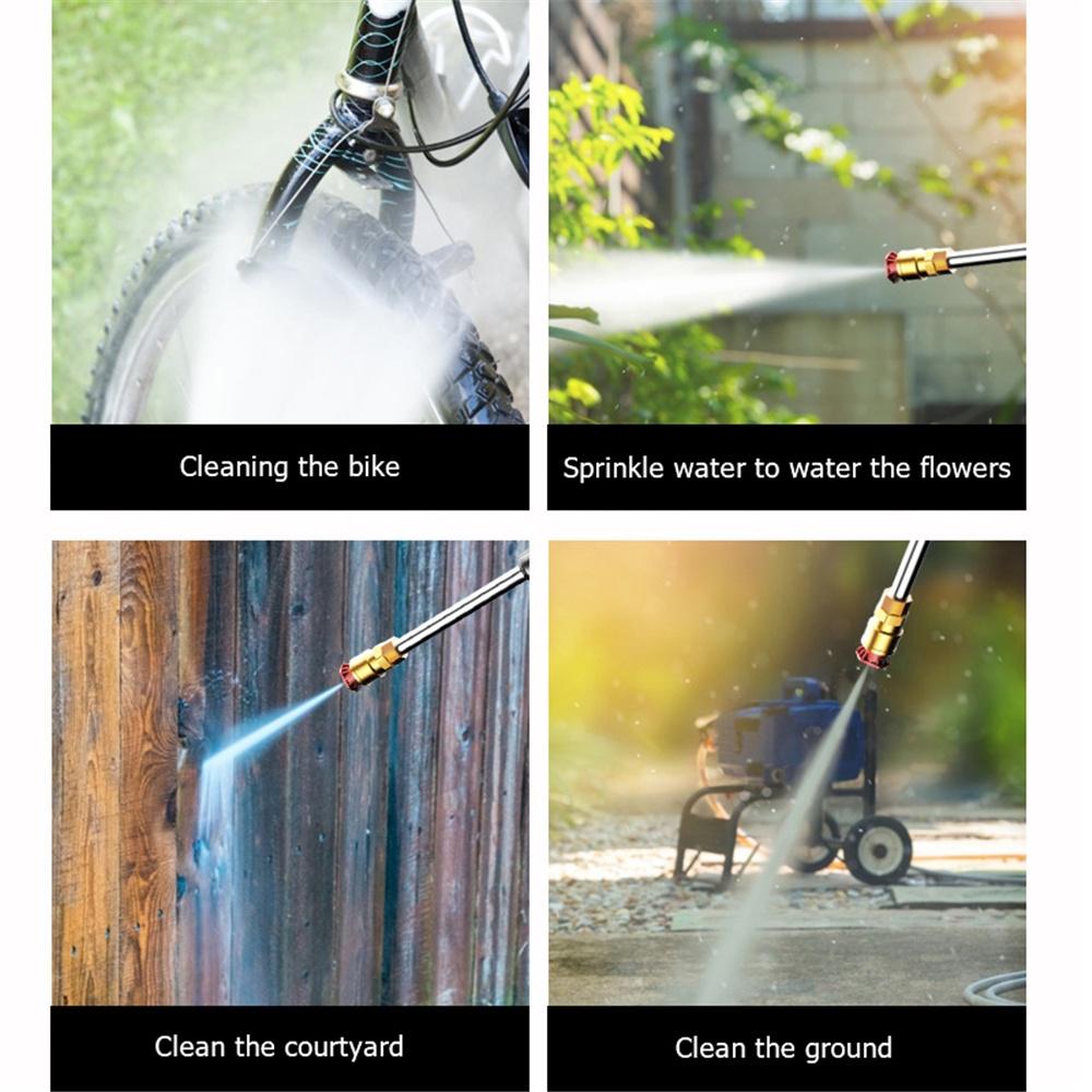 Cordless Electric Car Washer Machine Kit Portable High Pressure Battery Washing Auto Spray Garden Tool 24V 600W