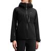 FILA Casual Versatile Hooded Windbreaker Women Outerwear Deep-Black A11W517701FBK