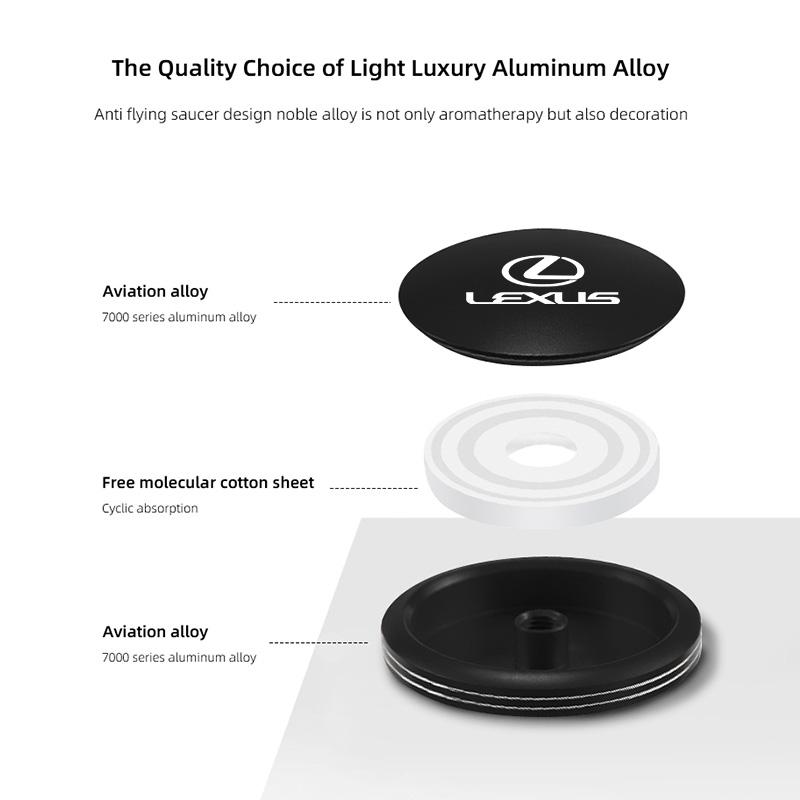 Car Perfume Air Freshener Fragrance Diffuser Interior Accessories For Lexus F-SPORT ES RX NX LS UX LM LX GX LC RZ IS CT GS RC HS MW2