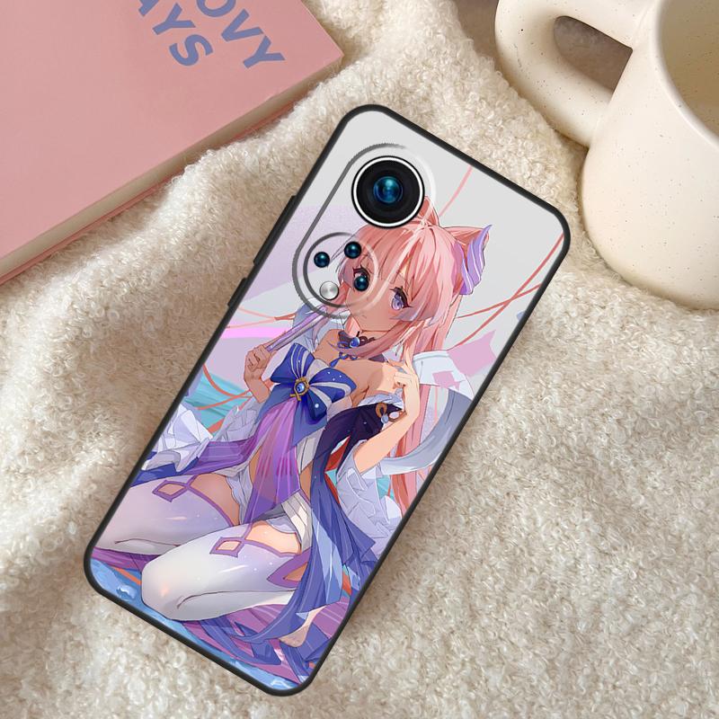 Genshin Impact Sangonomiya Kokomi Case For Honor Magic 7 5 6 Lite Honor 200 Pro 50 70 90 Lite X9b X9a X8b X8a X8 X9 X9c Coque