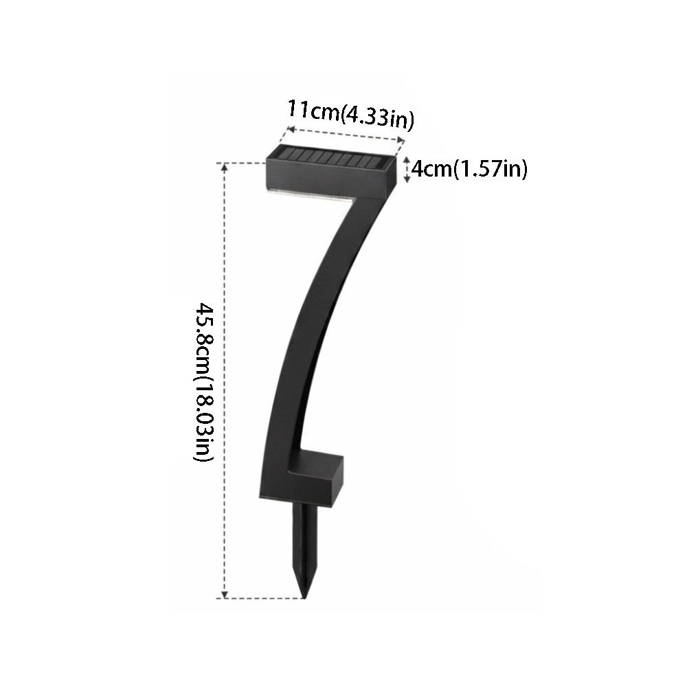 Brightness Solar LED Light Waterproof Path Lights Solar Power Garden Lights Driveway Lighting