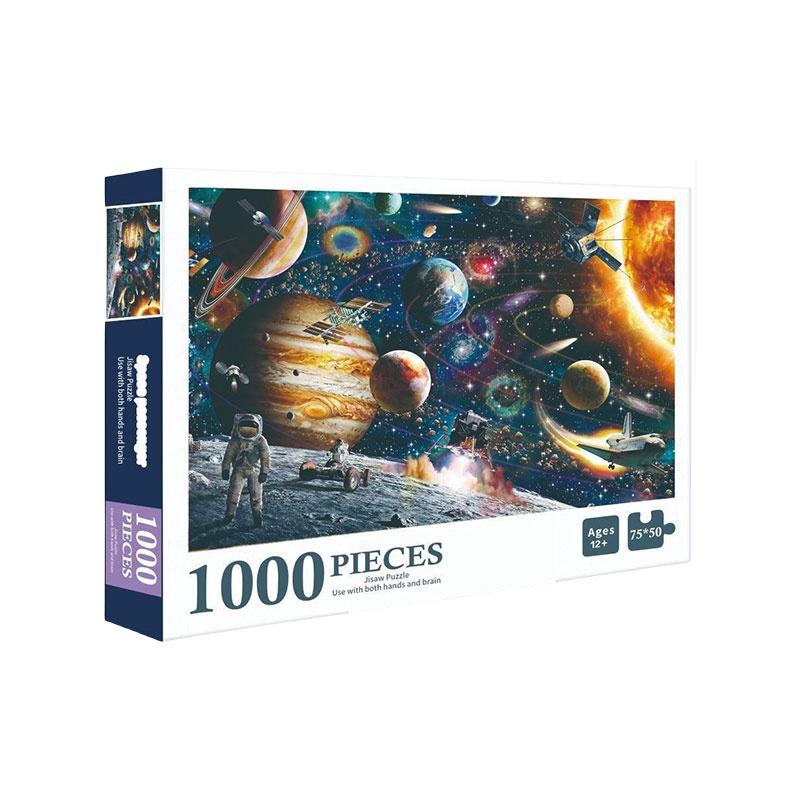 1000 Piece Jigsaw Puzzle Mind-boggling Landscape Puzzle Toy